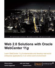 WEB 2.0 SOLUTIONS WITH ORACLE WEBCENTER cover image cdn