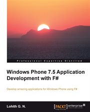 Windows Phone 7.5 Application Development With F# cover image cdn