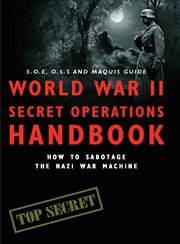 World War II Secret Operations Handbook cover image cdn