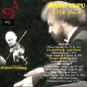 Radu Lupu Live, Vol. 4 cover image cdn