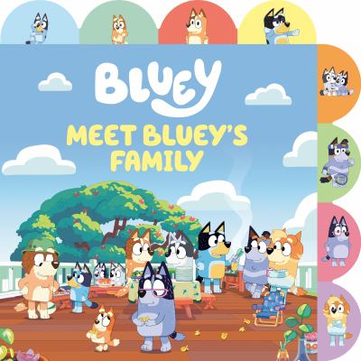 Bluey. Meet Bluey's family cover image cdn