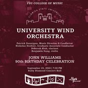 Florida State University Wind Orchestra : John Williams 90th Birthday Celebration (Live) cover image cdn