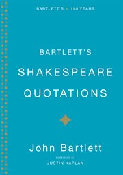 Bartlett's Shakespeare Quotations cover image cdn
