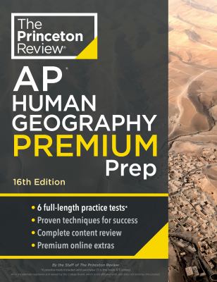 AP human geography premium prep  cover image cdn