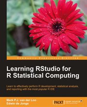 Learning RStudio for R Statistical Computing cover image cdn