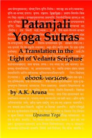 Patanjali Yoga Sutras : A Translation in the Light of Vedanta Scripture cover image cdn