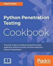 Python Penetration Testing Cookbook cover image cdn