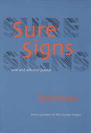 Sure Signs : New and Selected Poems. Pitt Poetry cover image cdn