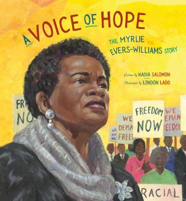 A voice of hope : the Myrlie Evers-Williams story  cover image cdn