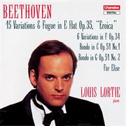 Beethoven : Eroica Variations, Variations In F, Rondo In C, Rondo In G & Für Elise cover image cdn