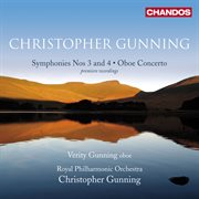 Gunning : Symphonies Nos. 3 And 4 & Oboe Concerto cover image cdn