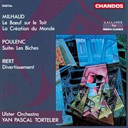 Poulenc : Les Biches, Ibert. Divertissement. Milhaud cover image cdn