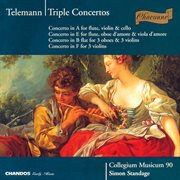 Telemann : Triple Concertos cover image cdn