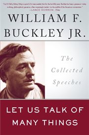 Let Us Talk of Many Things : The Collected Speeches cover image cdn