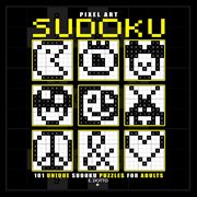 Pixel Art Sudoku : 101 Unique Sudoku Puzzles for Adults [E Ink - Writing-enabled Ereaders Only] cover image cdn