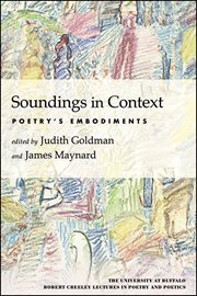 Soundings in Context : Poetry's Embodiments cover image cdn