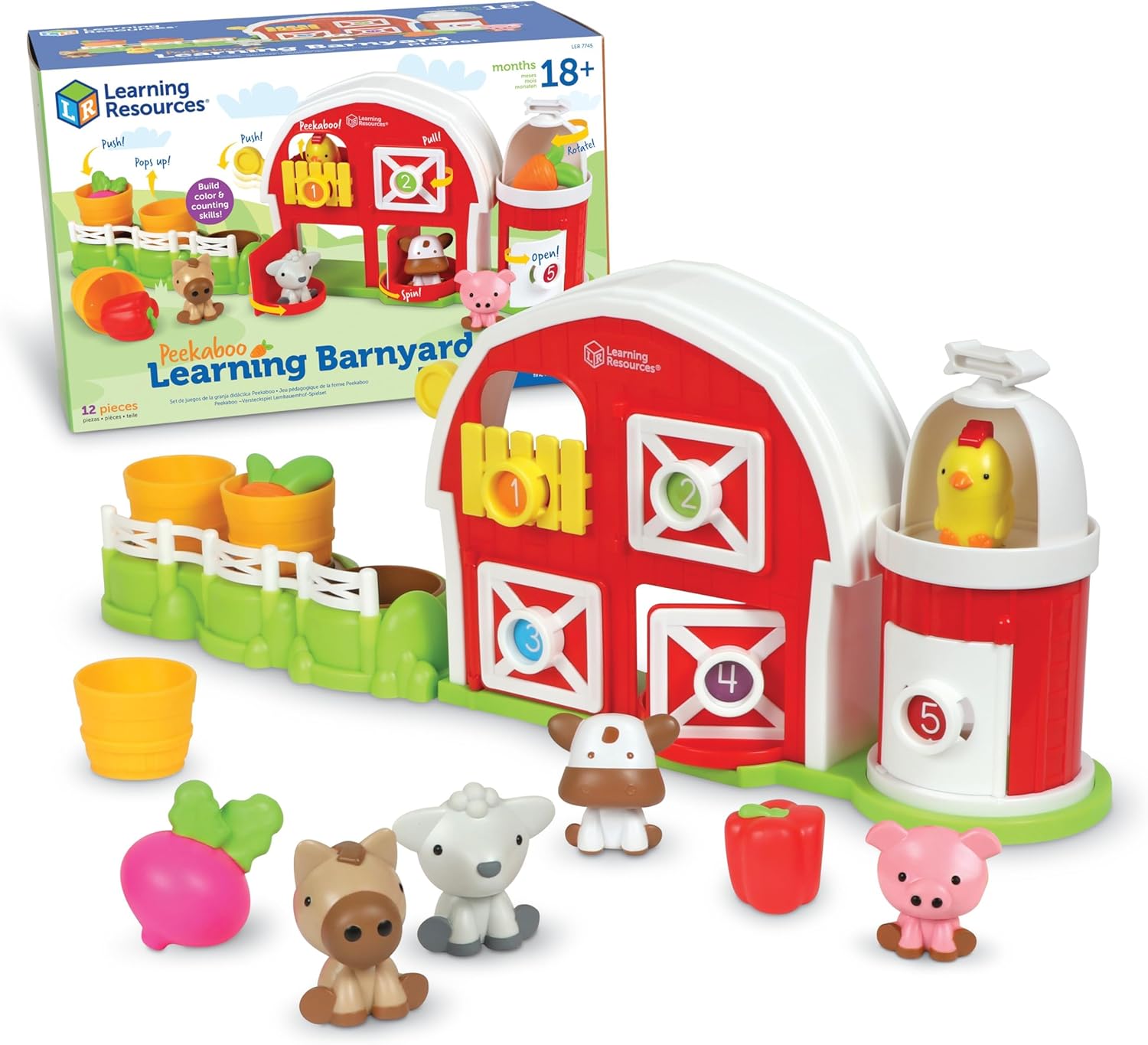Peakaboo Learning Barnyard Playset  cover image cdn