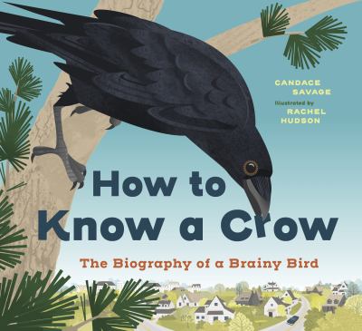 How to know a crow : the biography of a brainy bird  cover image cdn