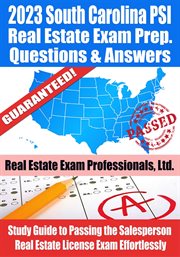 2023 South Carolina PSI Real Estate Exam Prep Questions & Answers : Study Guide to Passing the Sal cover image cdn