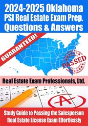 2024-2025 Oklahoma PSI Real Estate Exam Prep Questions & Answers : Study Guide to Passing the Sales cover image cdn