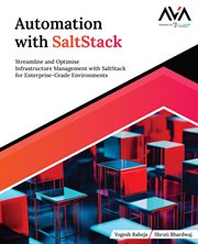 Automation With Saltstack : Streamline and Optimise Infrastructure Management with SaltStack for Enterprise-Grade Environments ( cover image cdn