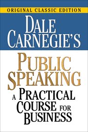 Dale Carnegie's Public Speaking : A Practical Course for Business cover image cdn