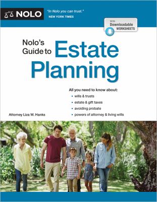 Nolo's guide to estate planning cover image cdn