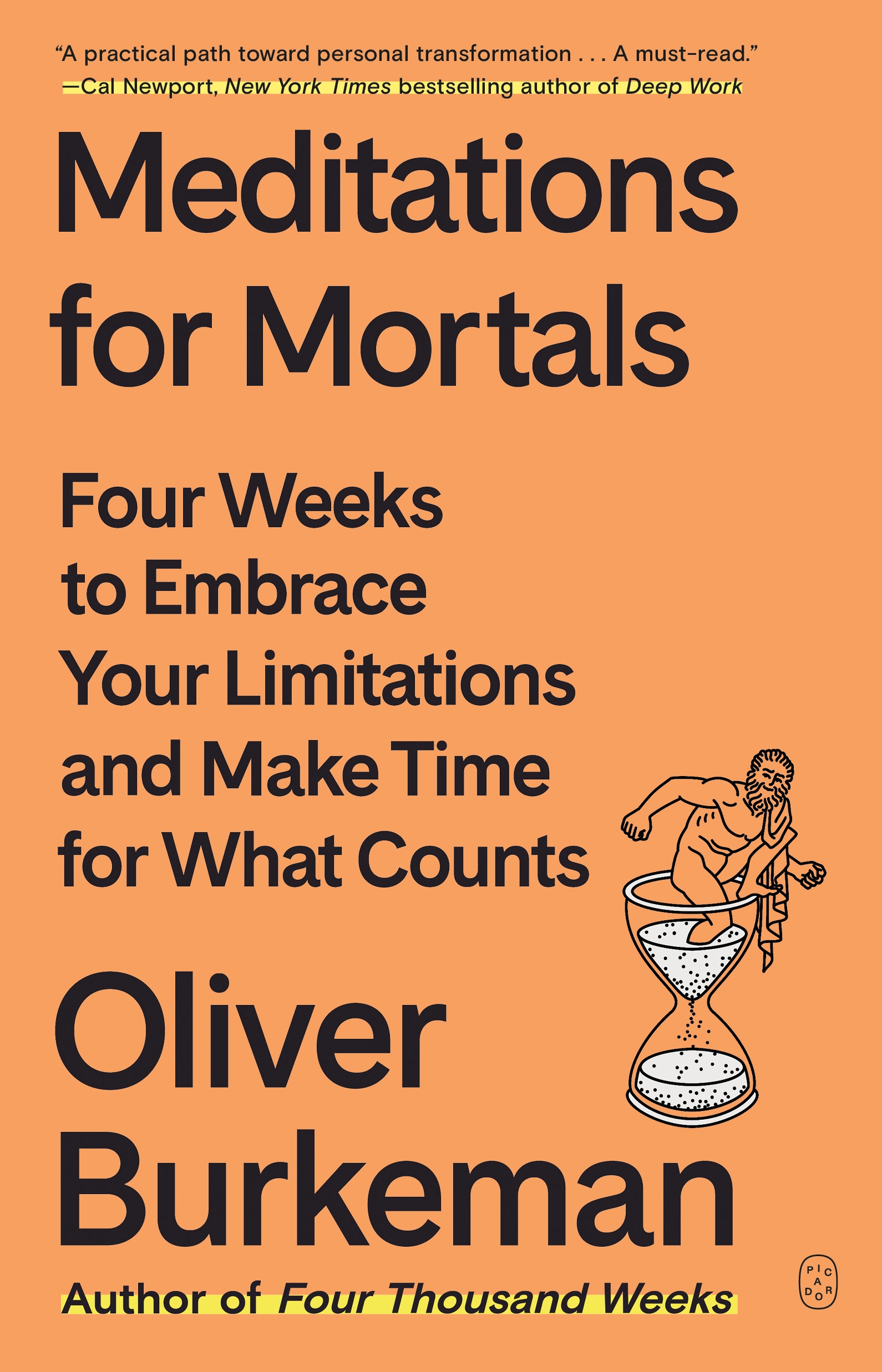 Meditations for Mortals Four Weeks to Embrace Your Limitations and Make Time for What Counts cover image cdn