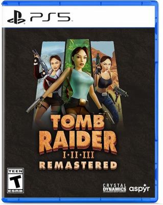Tomb raider I, II, III remastered [PS5] cover image cdn