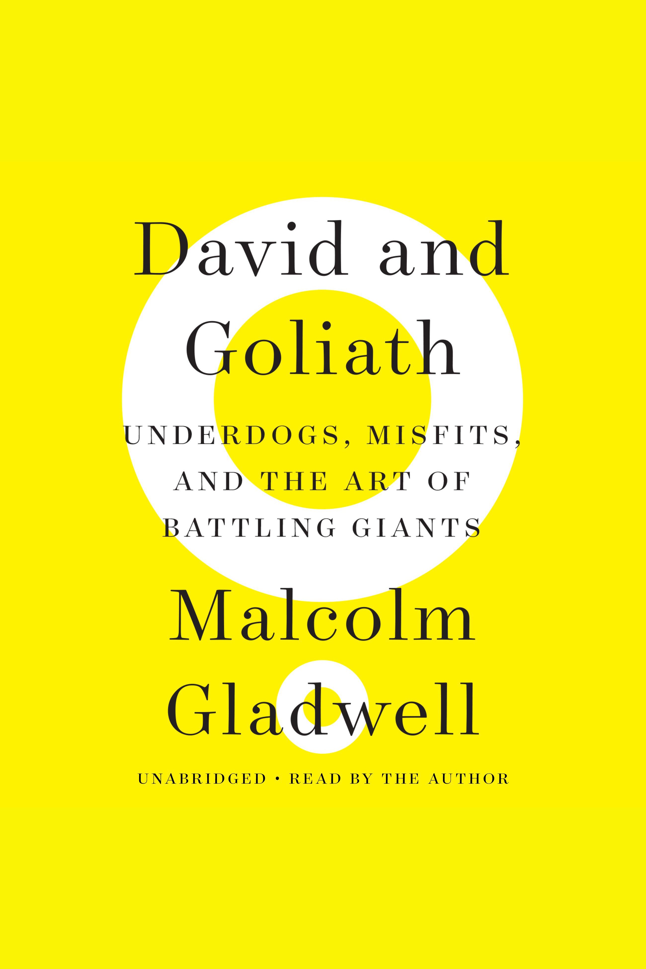 David and Goliath Underdogs, Misfits, and the Art of Battling Giants cover image cdn