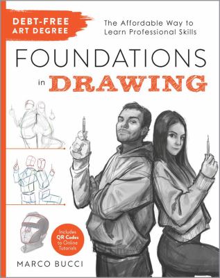 Debt free art degree : foundations in drawing : the affordable way to learn professional skills  cover image cdn