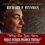 "What do you care what other people think?" cover image cdn