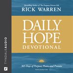 Daily Hope Devotional : 365 Days of Purpose, Peace, and Promise cover image cdn