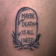 Maybe Death Is All I Need cover image cdn