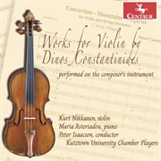 Works For Violin By Dinos Constantinides cover image cdn