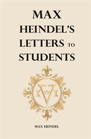 Max Heindel's Letters to Students cover image cdn