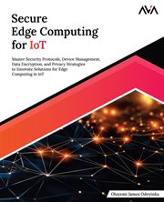 Secure Edge Computing for IoT cover image cdn