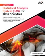 Ultimate Statistical Analysis System (SAS) for Data Analytics cover image cdn