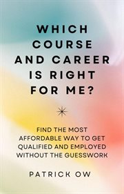 Which Course and Career Is Right for Me? cover image cdn