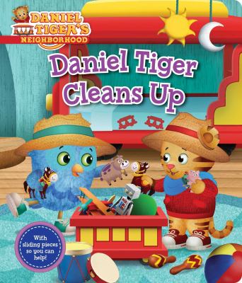 Daniel Tiger cleans up  cover image cdn