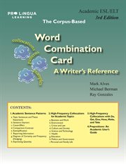 The Word Combination Card : A Writer's Reference cover image cdn