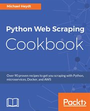 Python Web Scraping Cookbook cover image cdn
