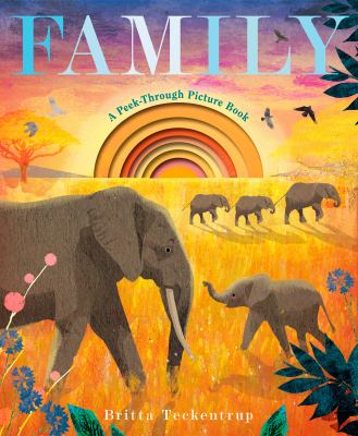 Family : a peek-through picture book  cover image cdn
