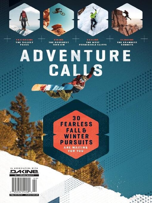 Adventure calls: 30 fearless fall & winter pursuits cover image cdn