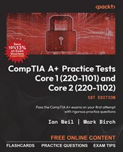 Comptia A+ Practice Tests Core 1 (220-1101) and Core 2 (220-1102) cover image cdn