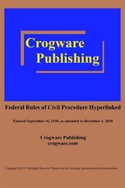 Federal Rules of Civil Procedure cover image cdn