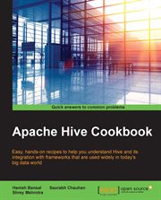 Apache Hive Cookbook cover image cdn