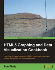 HTML5 Graphing and Data Visualization Cookbook cover image cdn