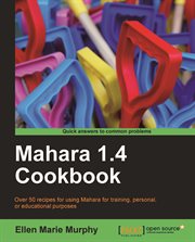 Mahara 1.4 Cookbook cover image cdn