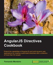 Angularjs Directives Cookbook cover image cdn
